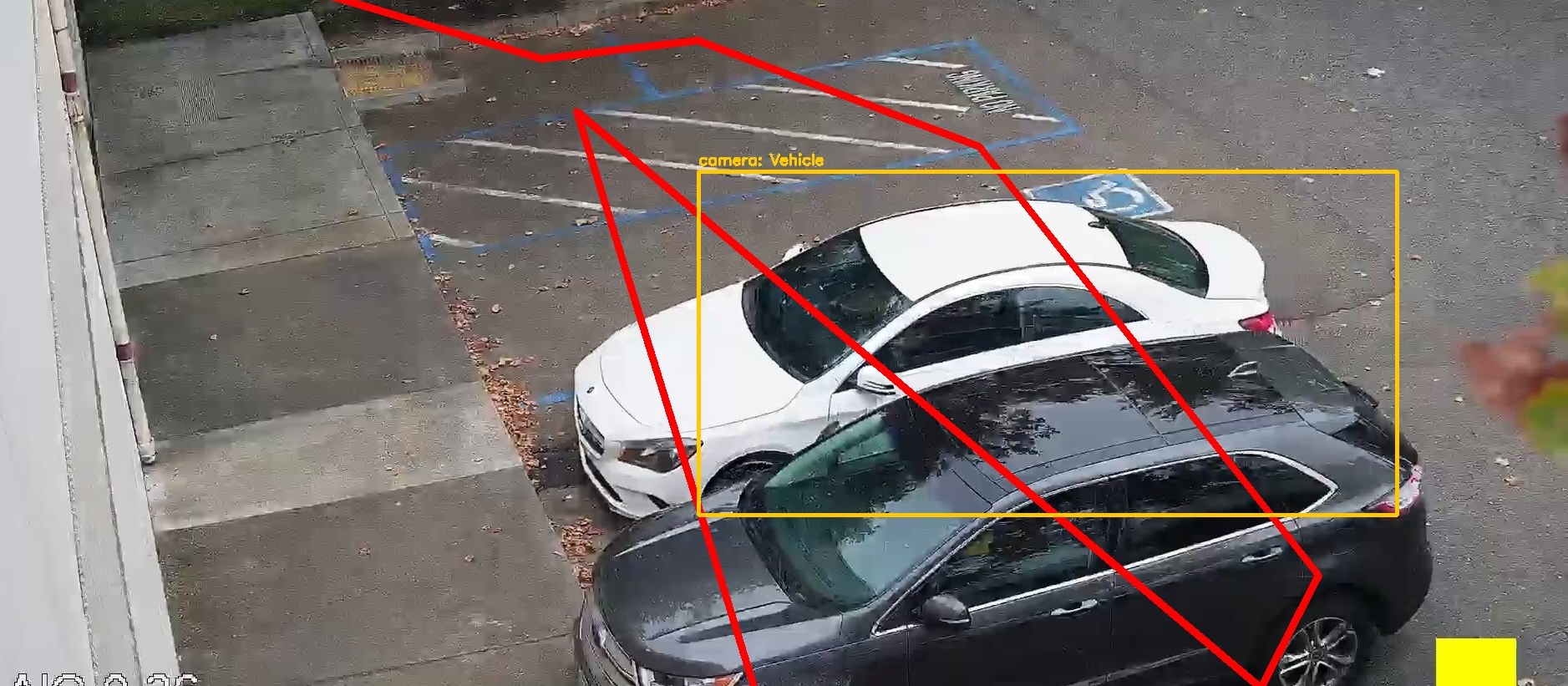 Zoom on the region the camera flagged