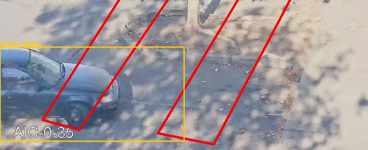 Zoom on the region the camera flagged