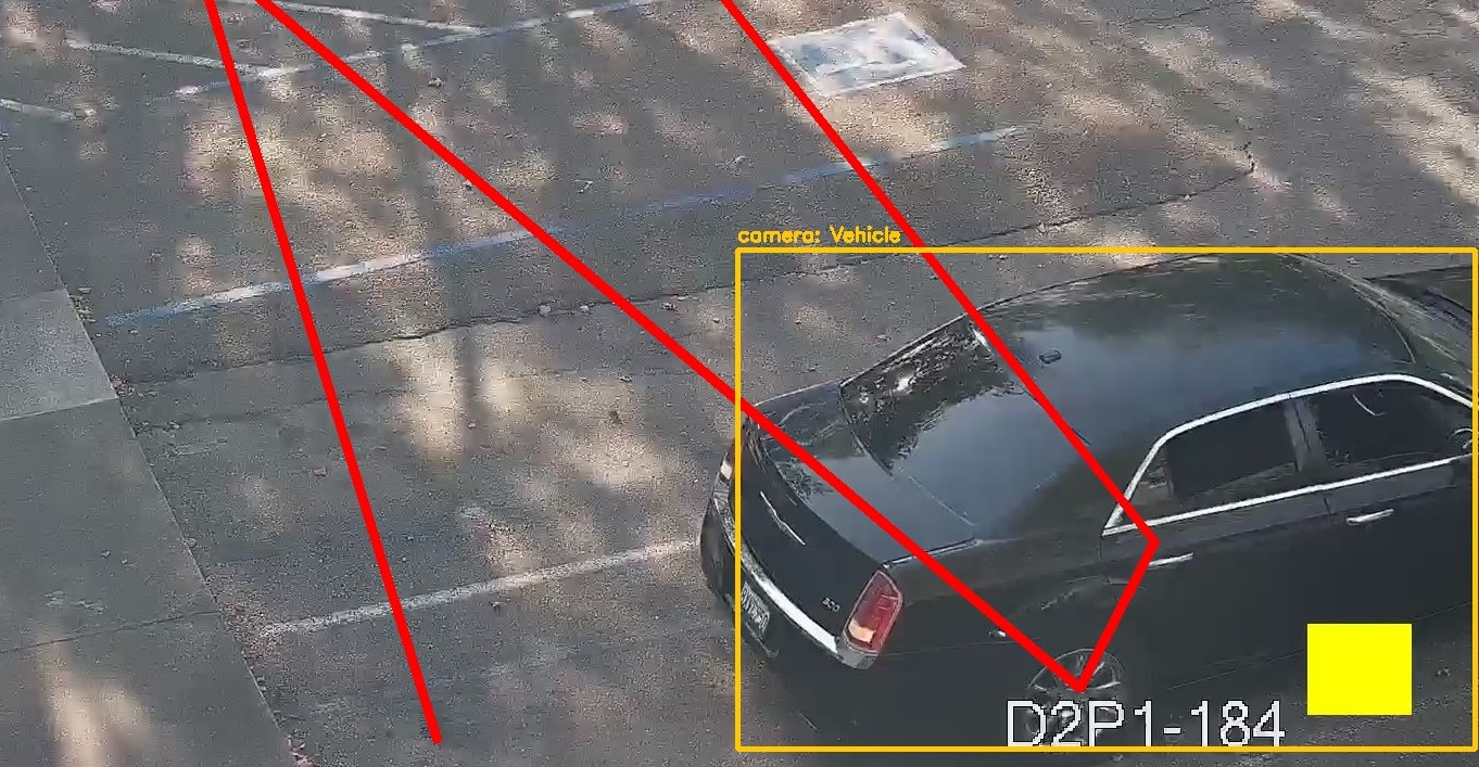 Zoom on the region the camera flagged