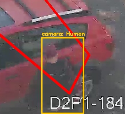 Zoom on the region the camera flagged