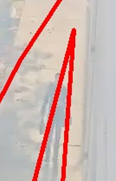 Zoom on the region the camera flagged