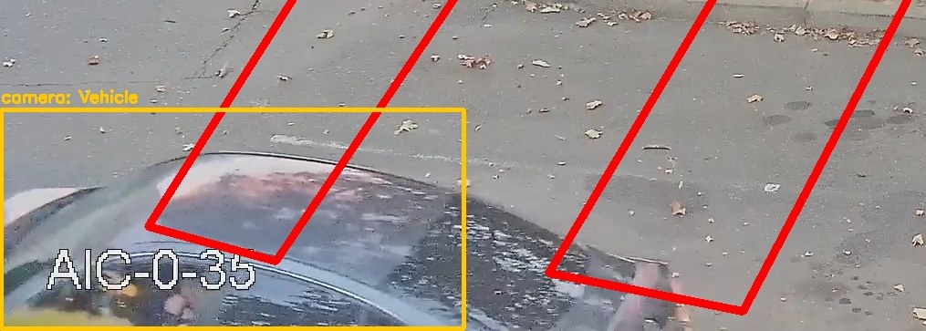 Zoom on the region the camera flagged